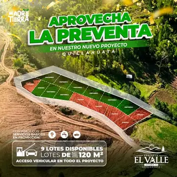 Lotes en Quillahuata - VALLE ETAPA 1